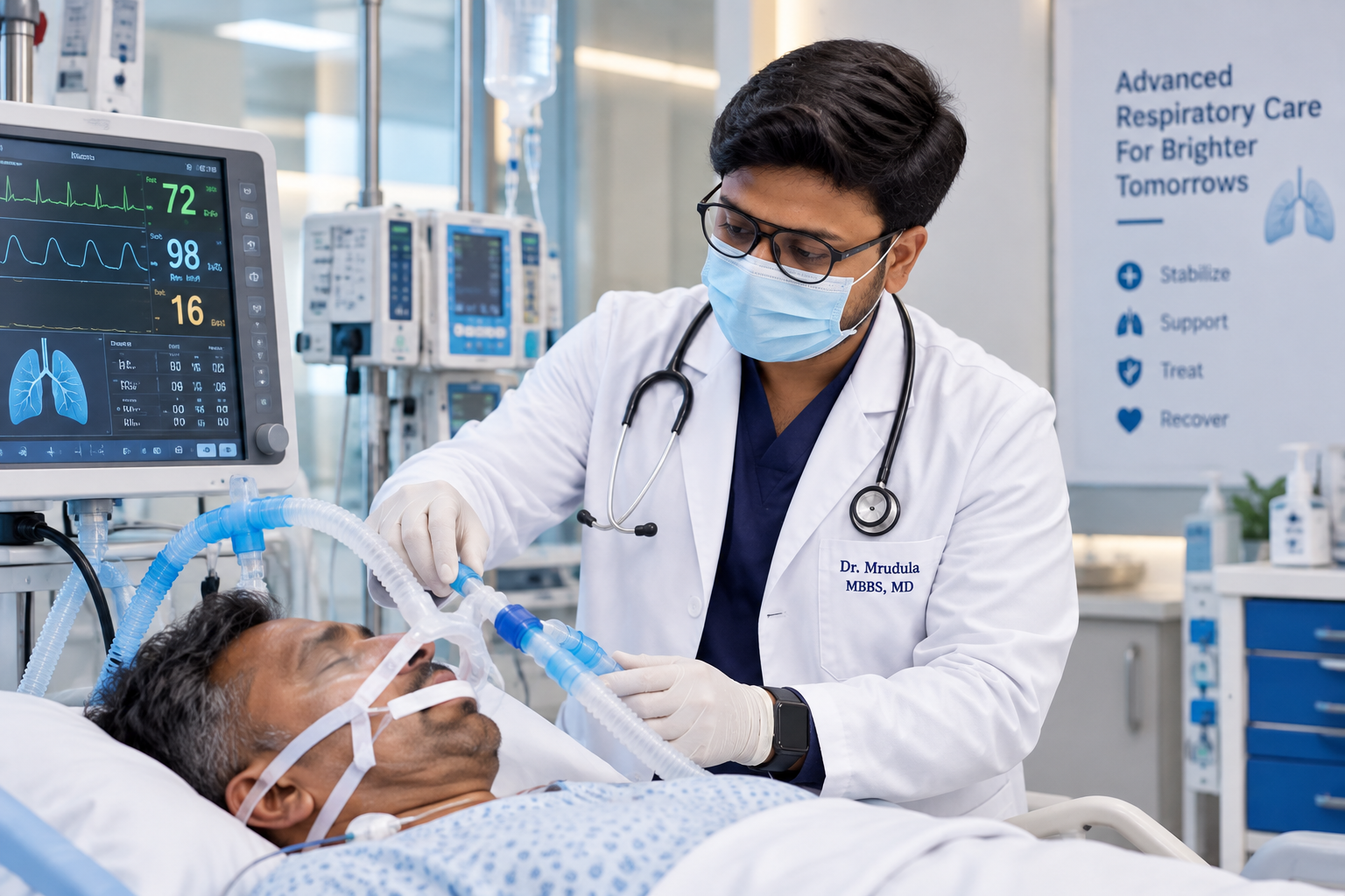 Acute Respiratory Distress & Ventilator Care
